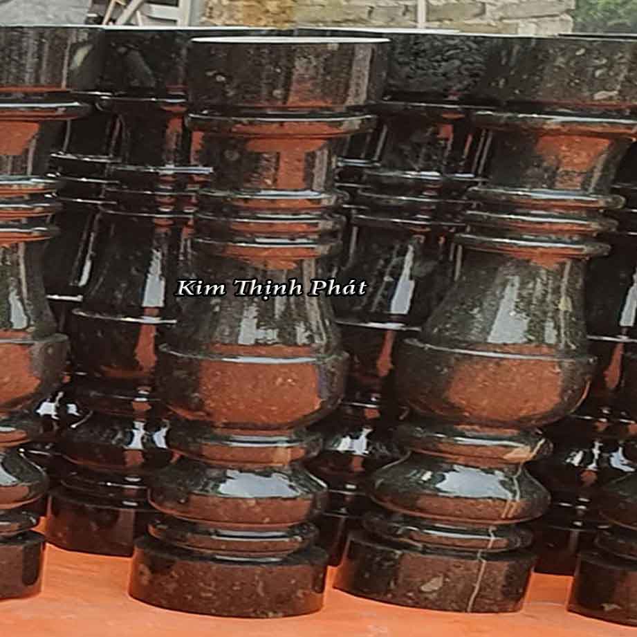 con tiện đá hoa cương màu đen