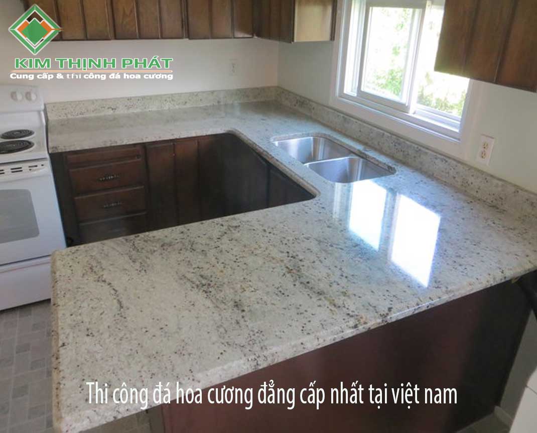 đá hoa cương bếp