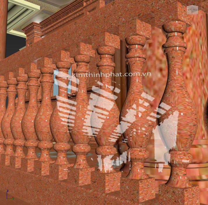 Đá hoa cương lan can kim thịnh phát