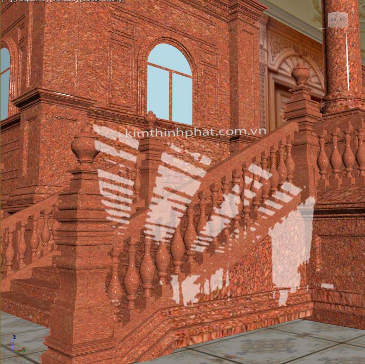 Đá hoa cương lan can kim thịnh phát