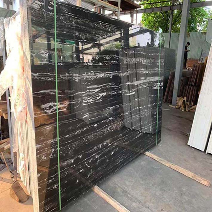 Đá hoa cương đen vân sóng