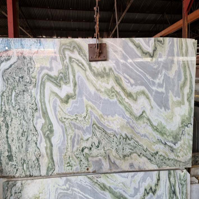 Đá hoa cương trắng sơn thủy