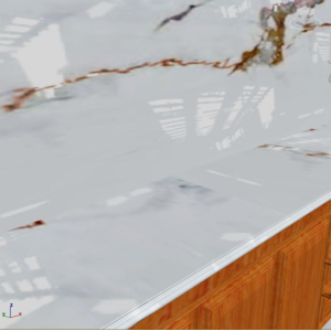 Đá hoa cương bếp rẻ nhất kim thịnh phát cắt mặt bàn bếp