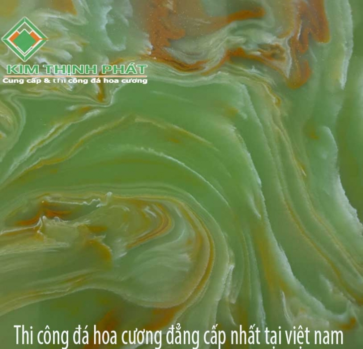 Đá hoa cương XANH ONYX NHÂN TẠO
